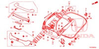 TAILGATE PANEL (2D)  for Honda CIVIC  1.0 S 5 Doors 6 speed manual 2017