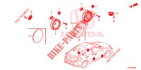 ANTENNA/SPEAKER  for Honda CIVIC 1.5 PRESTIGE 5 Doors 6 speed manual 2017