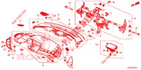INSTRUMENT PANEL UPPER (LH) for Honda CIVIC 1.5 PRESTIGE 5 Doors 6 speed manual 2017