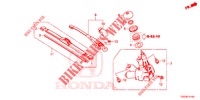 REAR WINDSHIELD WIPER  for Honda CIVIC 1.5 PRESTIGE 5 Doors 6 speed manual 2017
