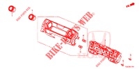 AIR CONDITIONER CONTROL (2) for Honda CIVIC 1.5 SPORT 5 Doors 6 speed manual 2017