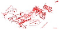 FLOOR MAT/INSULATOR  for Honda CIVIC 1.5 SPORT 5 Doors 6 speed manual 2017