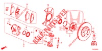 FRONT BRAKE (2) for Honda CIVIC 1.5 SPORT 5 Doors 6 speed manual 2017
