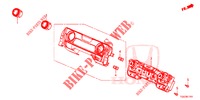 AIR CONDITIONER CONTROL (2) for Honda CIVIC 1.5 SPORT PLUS 5 Doors 6 speed manual 2017