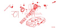 ANTENNA/SPEAKER  for Honda CIVIC 1.5 SPORT PLUS 5 Doors 6 speed manual 2017