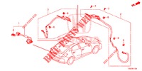GPS ANTENNA / CAMERA REAR VIEW for Honda CIVIC 1.5 SPORT PLUS 5 Doors 6 speed manual 2017