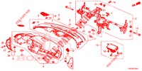 INSTRUMENT PANEL UPPER (LH) for Honda CIVIC 1.5 SPORT PLUS 5 Doors 6 speed manual 2017