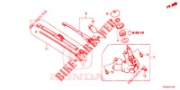 REAR WINDSHIELD WIPER  for Honda CIVIC 1.5 SPORT PLUS 5 Doors 6 speed manual 2017