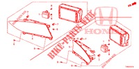 CENTER DISPLAY  for Honda CIVIC 1.8 SPORT 5 Doors 6 speed manual 2014