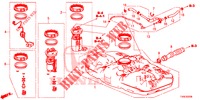 FUEL TANK  for Honda CIVIC 1.8 SPORT 5 Doors 6 speed manual 2014