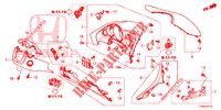 INSTRUMENT GARNISH (COTE DE CONDUCTEUR) (LH) for Honda CIVIC 1.8 SPORT 5 Doors 6 speed manual 2014