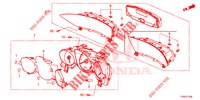 SPEEDOMETER  for Honda CIVIC 1.8 SPORT 5 Doors 6 speed manual 2014