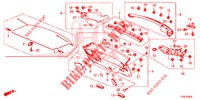 TAILGATE LINING/ REAR PANEL LINING (2D)  for Honda CIVIC 1.8 SPORT 5 Doors 6 speed manual 2014