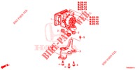 VSA MODULATOR (RH)('00 )  for Honda CIVIC 1.8 SPORT 5 Doors 6 speed manual 2014