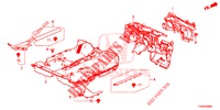 FLOOR MAT/INSULATOR  for Honda CIVIC DIESEL 1.6 ENTRY 5 Doors 6 speed manual 2018