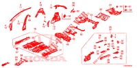 FLOOR/INNER PANELS  for Honda CIVIC DIESEL 1.6 MID 5 Doors 6 speed manual 2018