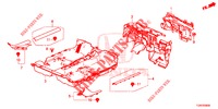 FLOOR MAT/INSULATOR  for Honda CIVIC DIESEL 1.6 MID 5 Doors 6 speed manual 2018