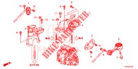 ENGINE MOUNTS (MT) for Honda CIVIC DIESEL 1.6 S 5 Doors 6 speed manual 2018