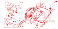 TAILGATE PANEL (2D)  for Honda CIVIC DIESEL 1.6 S 5 Doors 6 speed manual 2018