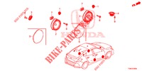 ANTENNA/SPEAKER  for Honda CIVIC DIESEL 1.6 TOP 5 Doors 6 speed manual 2018