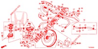 BRAKE MASTER CYLINDER/MAS TER POWER (LH) for Honda CIVIC TYPE R 5 Doors 6 speed manual 2015