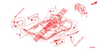FLOOR MAT/INSULATOR  for Honda CIVIC TYPE R 5 Doors 6 speed manual 2015