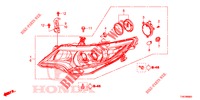 HEADLIGHT  for Honda CIVIC TYPE R 5 Doors 6 speed manual 2015