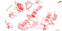 CONTROL UNIT (CABINE) (1) (LH) for Honda CIVIC TYPE R 5 Doors 6 speed manual 2016