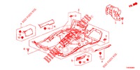 FLOOR MAT/INSULATOR  for Honda CIVIC TYPE R 5 Doors 6 speed manual 2016