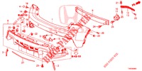 REAR BUMPER  for Honda CIVIC TYPE R 5 Doors 6 speed manual 2016