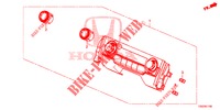 AIR CONDITIONER CONTROL (1) for Honda CIVIC TYPE R 5 Doors 6 speed manual 2017