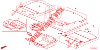 REAR FLOOR BOX  for Honda CIVIC TYPE R 5 Doors 6 speed manual 2017