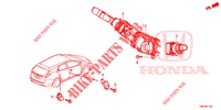 COMBINATION SWITCH  for Honda CIVIC TOURER DIESEL 1.6 COMFORT 5 Doors 6 speed manual 2014