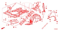 FRONT FENDERS  for Honda CIVIC TOURER DIESEL 1.6 COMFORT 5 Doors 6 speed manual 2014