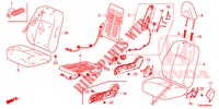 FRONT SEAT/SEATBELTS (D.) (1) for Honda CIVIC TOURER DIESEL 1.6 COMFORT 5 Doors 6 speed manual 2014
