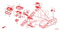 INTERIOR LIGHT  for Honda CIVIC TOURER DIESEL 1.6 COMFORT 5 Doors 6 speed manual 2014