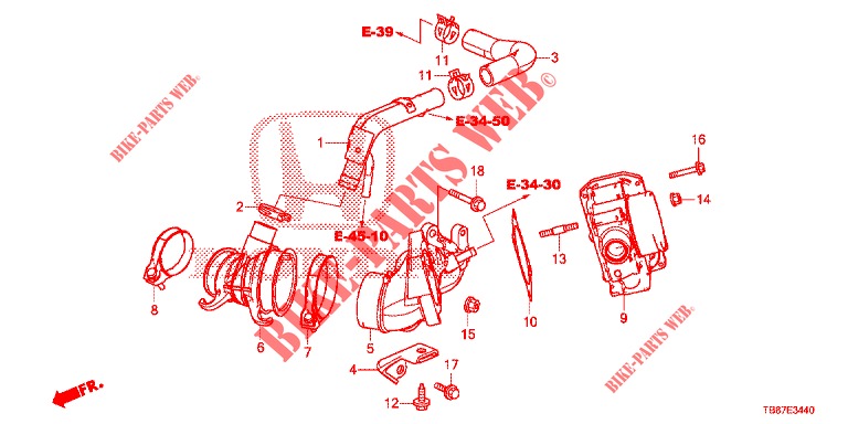 CONTROL VALVE INLET PRESSURE (DIESEL) for Honda CIVIC TOURER DIESEL 1.6 COMFORT 5 Doors 6 speed manual 2014