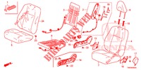 FRONT SEAT/SEATBELTS (D.) (1) for Honda CIVIC TOURER DIESEL 1.6 EXECUTIVE 5 Doors 6 speed manual 2014