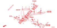WATER HOSE/HEATER DUCT (DIESEL) for Honda CIVIC TOURER DIESEL 1.6 EXECUTIVE 5 Doors 6 speed manual 2014