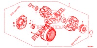 ALTERNATOR (DIESEL) (DENSO) for Honda CIVIC TOURER DIESEL 1.6 S 5 Doors 6 speed manual 2014