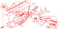 FRONT DOOR LINING (LH) for Honda CIVIC TOURER DIESEL 1.6 S 5 Doors 6 speed manual 2014