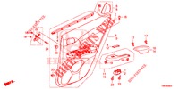 REAR DOOR LINING (4D)  for Honda CIVIC TOURER DIESEL 1.6 S 5 Doors 6 speed manual 2014