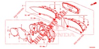 SPEEDOMETER  for Honda CIVIC TOURER DIESEL 1.6 S 5 Doors 6 speed manual 2014