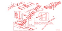 TOOLS/JACK  for Honda CIVIC TOURER DIESEL 1.6 S 5 Doors 6 speed manual 2014