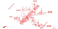 WATER HOSE/HEATER DUCT (DIESEL) for Honda CIVIC TOURER DIESEL 1.6 S 5 Doors 6 speed manual 2014