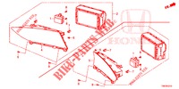 CENTER DISPLAY  for Honda CIVIC TOURER DIESEL 1.6 EXECUTIVE 5 Doors 6 speed manual 2014