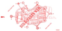 GROMMET (INFERIEUR) for Honda CIVIC TOURER DIESEL 1.6 EXECUTIVE 5 Doors 6 speed manual 2014