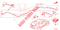 ANTENNA/SPEAKER (LH) for Honda CIVIC TOURER 1.8 COMFORT 5 Doors 6 speed manual 2014