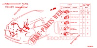 ELECTRICAL CONNECTORS (ARRIERE) for Honda CIVIC TOURER 1.8 COMFORT 5 Doors 6 speed manual 2014