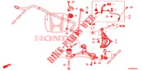 FRONT KNUCKLE  for Honda CIVIC TOURER 1.8 COMFORT 5 Doors 6 speed manual 2014